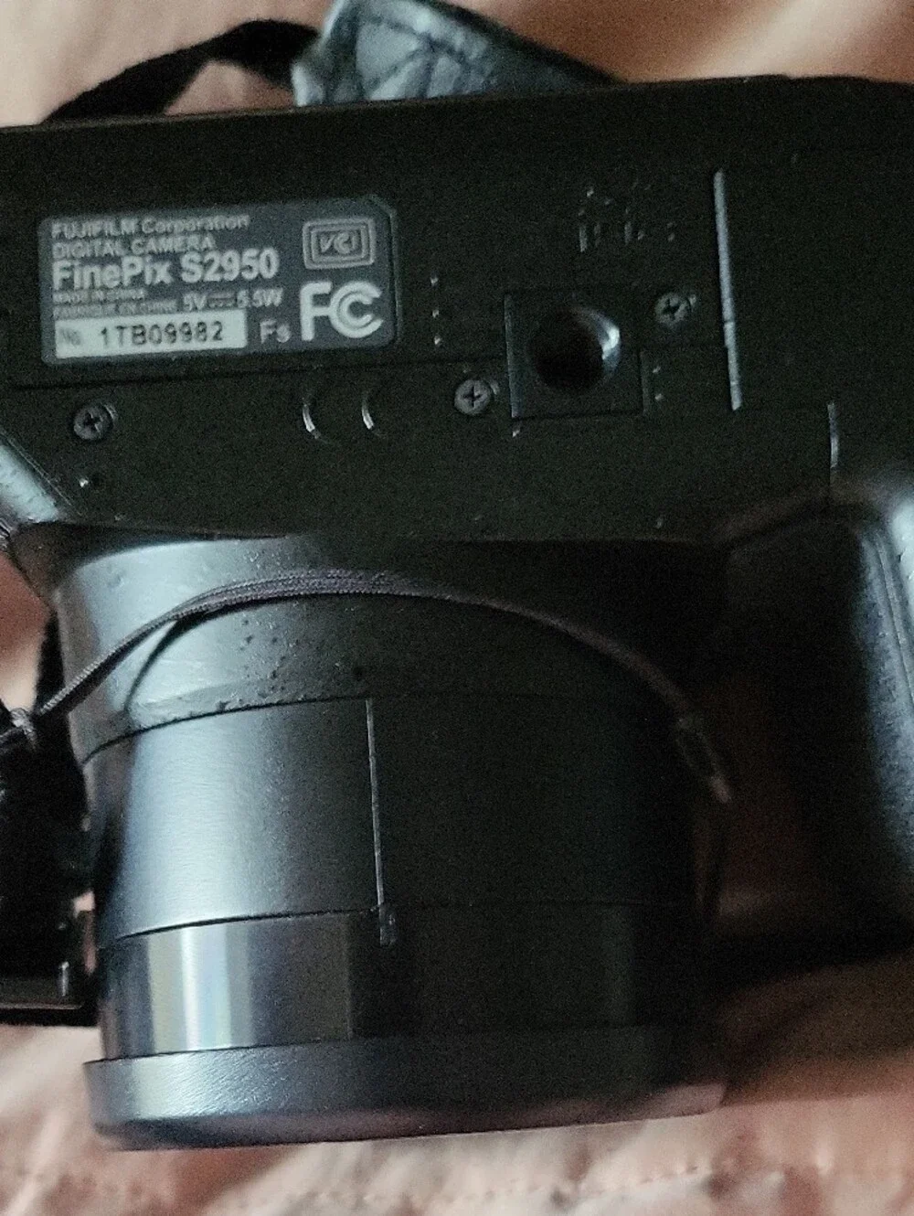 Fujifilm Black Digital Camera with Zoom Lens